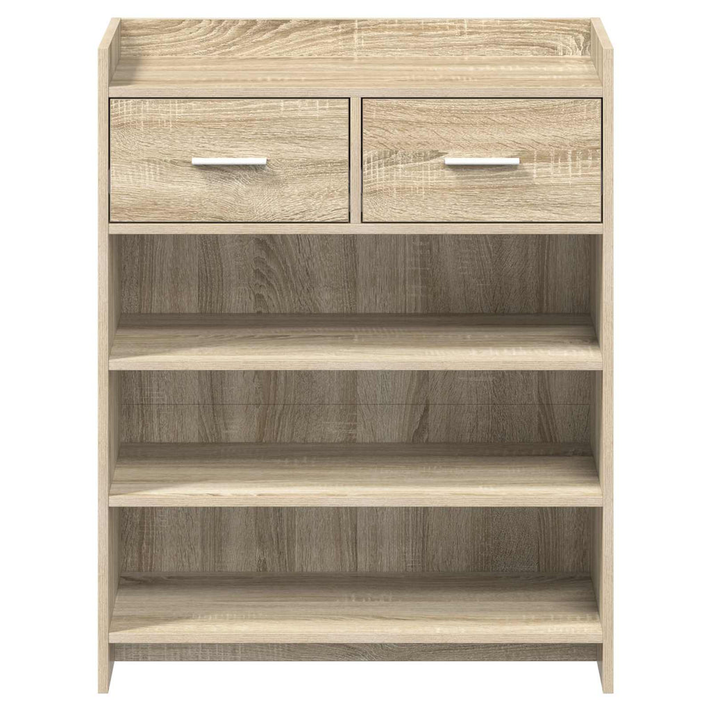 vidaXL Szafka na buty dąb Sonoma 73,5 x 36 x 92 cm Drewno inżynieryjne