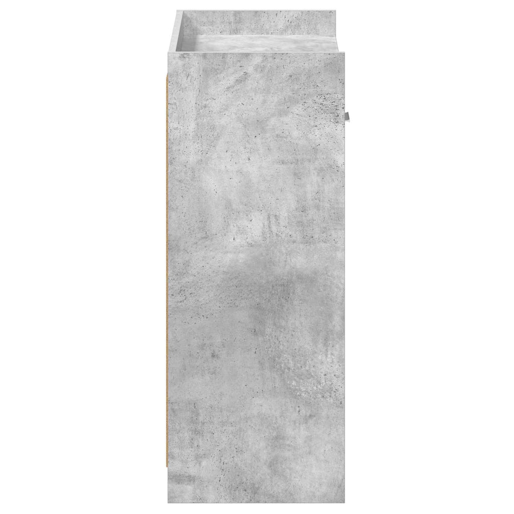vidaXL Szafka na buty z szufladą Betonowy szary 73,5 x 36 x 92 cm