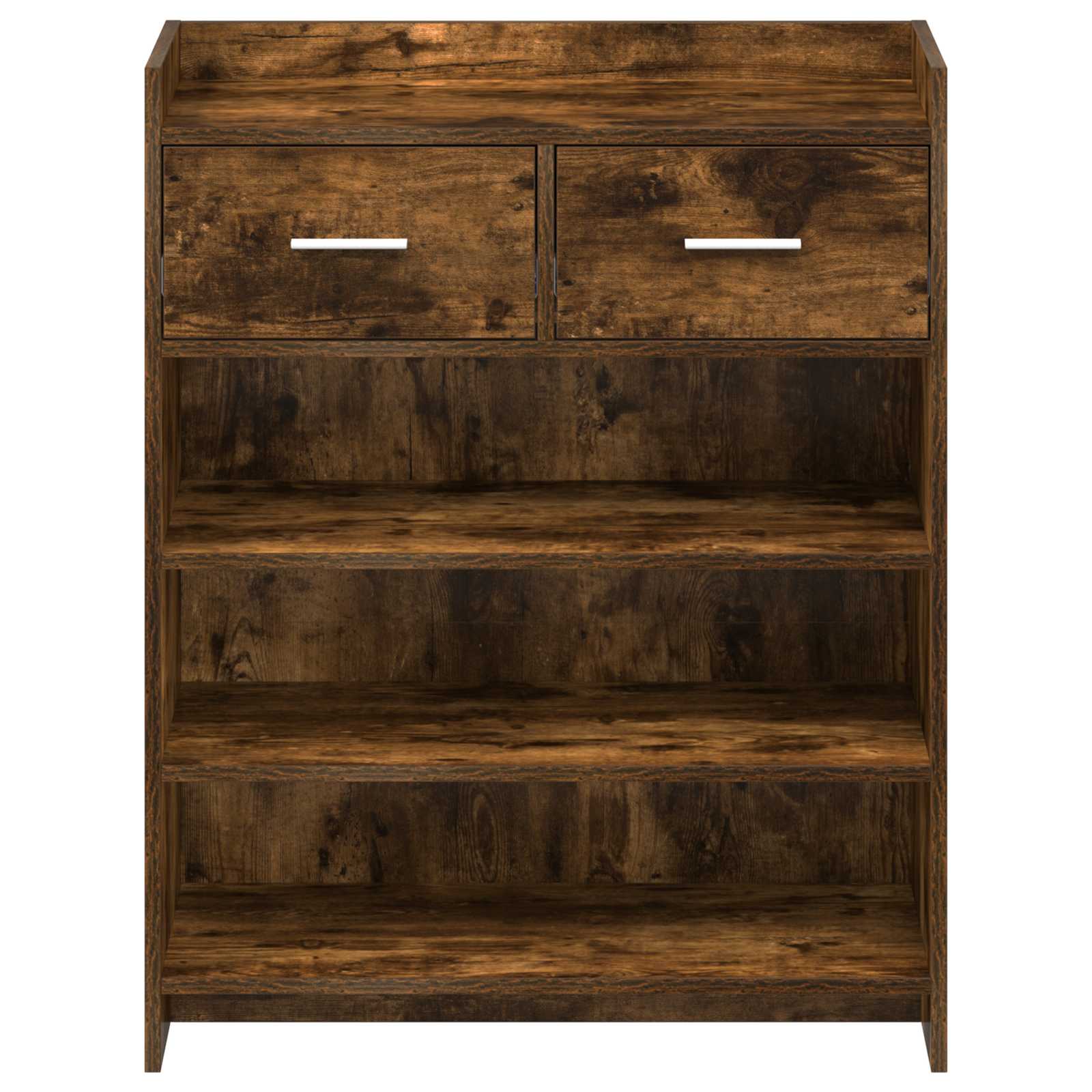 vidaXL Szafka na buty z szufladą Dąb wędzony 73,5 x 36 x 92 cm