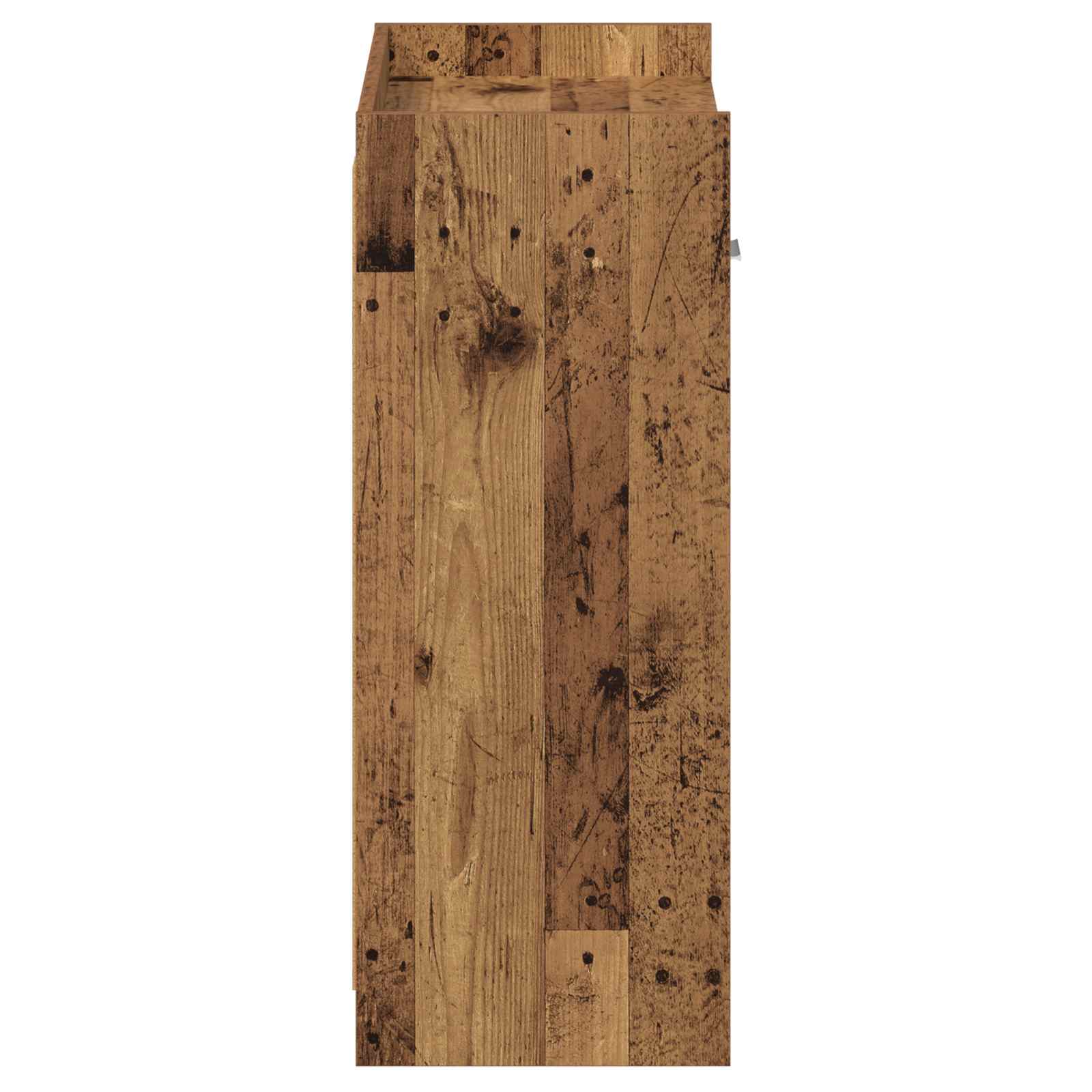 vidaXL Szafka na buty z szufladą Stare drewno 73,5 x 36 x 92 cm
