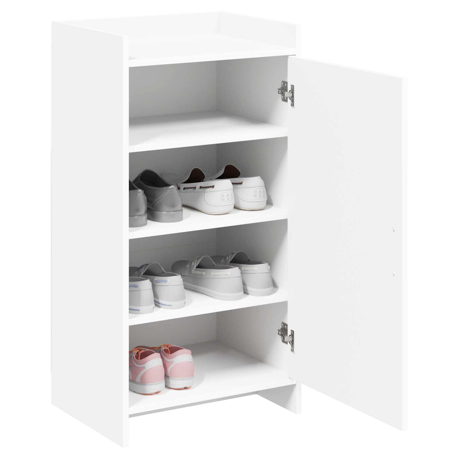 vidaXL Szafka na buty Biały 48 x 36 x 92 cm Drewno inżynieryjne