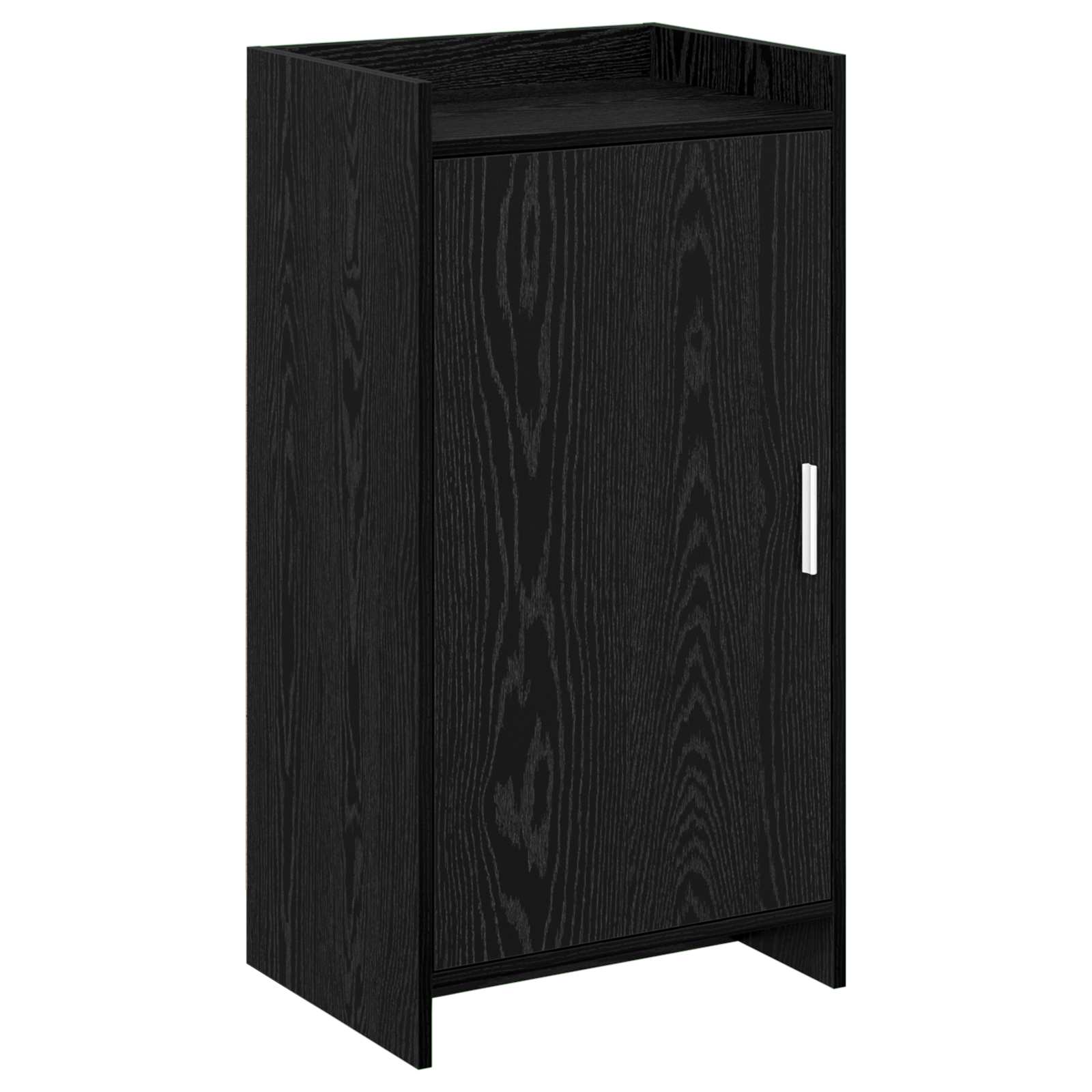 vidaXL Szafka na buty Czarny dąb 48 x 36 x 92 cm Drewno inżynieryjne