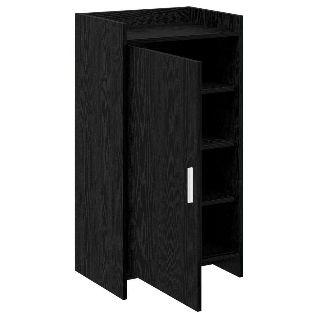 vidaXL Szafka na buty Czarny dąb 48 x 36 x 92 cm Drewno inżynieryjne