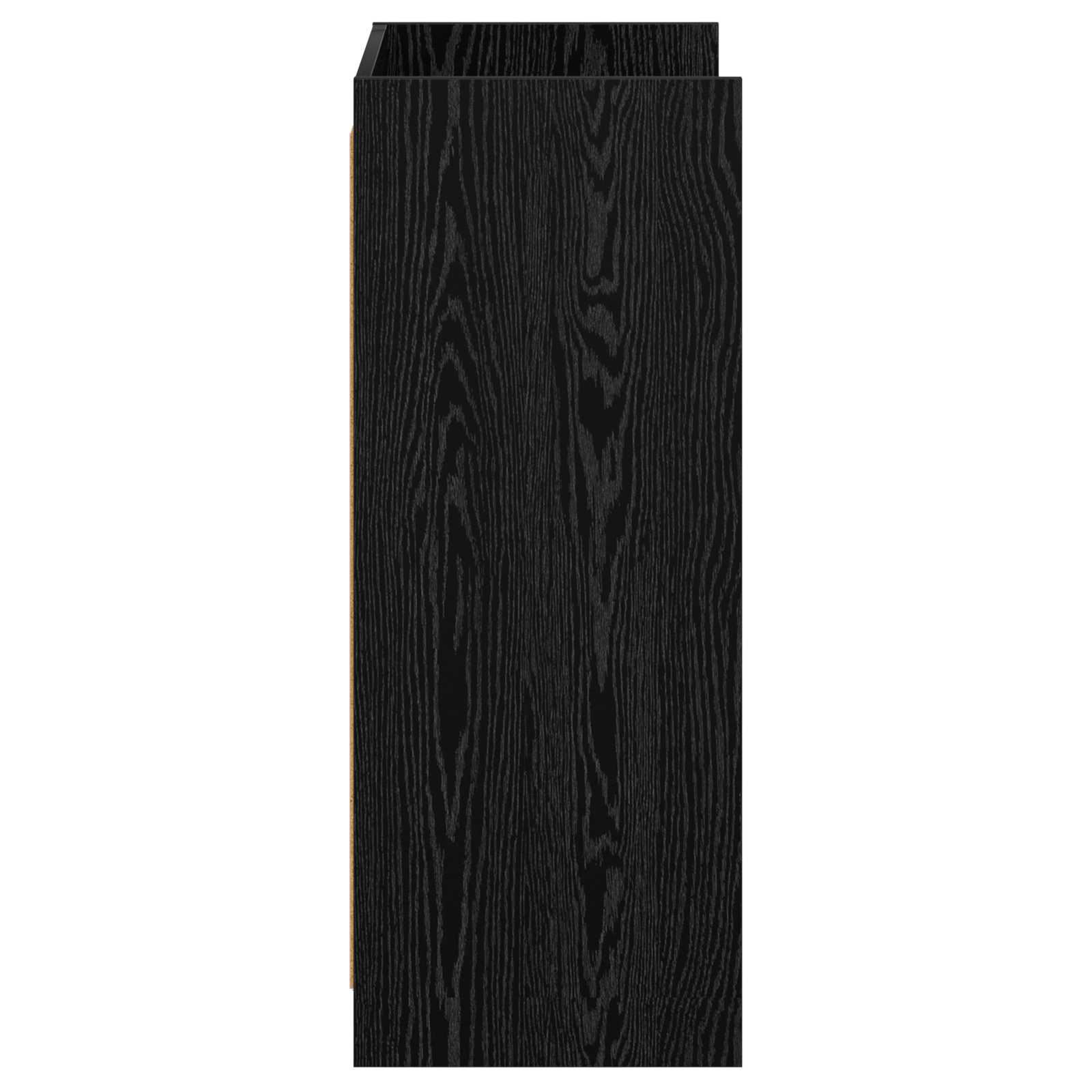 vidaXL Szafka na buty Czarny dąb 48 x 36 x 92 cm Drewno inżynieryjne