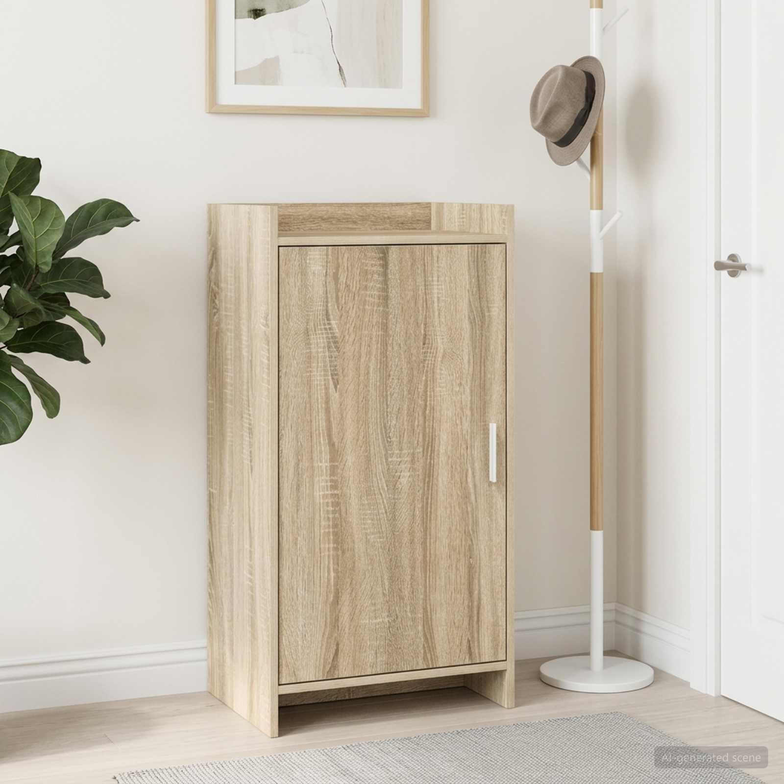vidaXL Szafka na buty dąb Sonoma 48 x 36 x 92 cm Drewno inżynieryjne