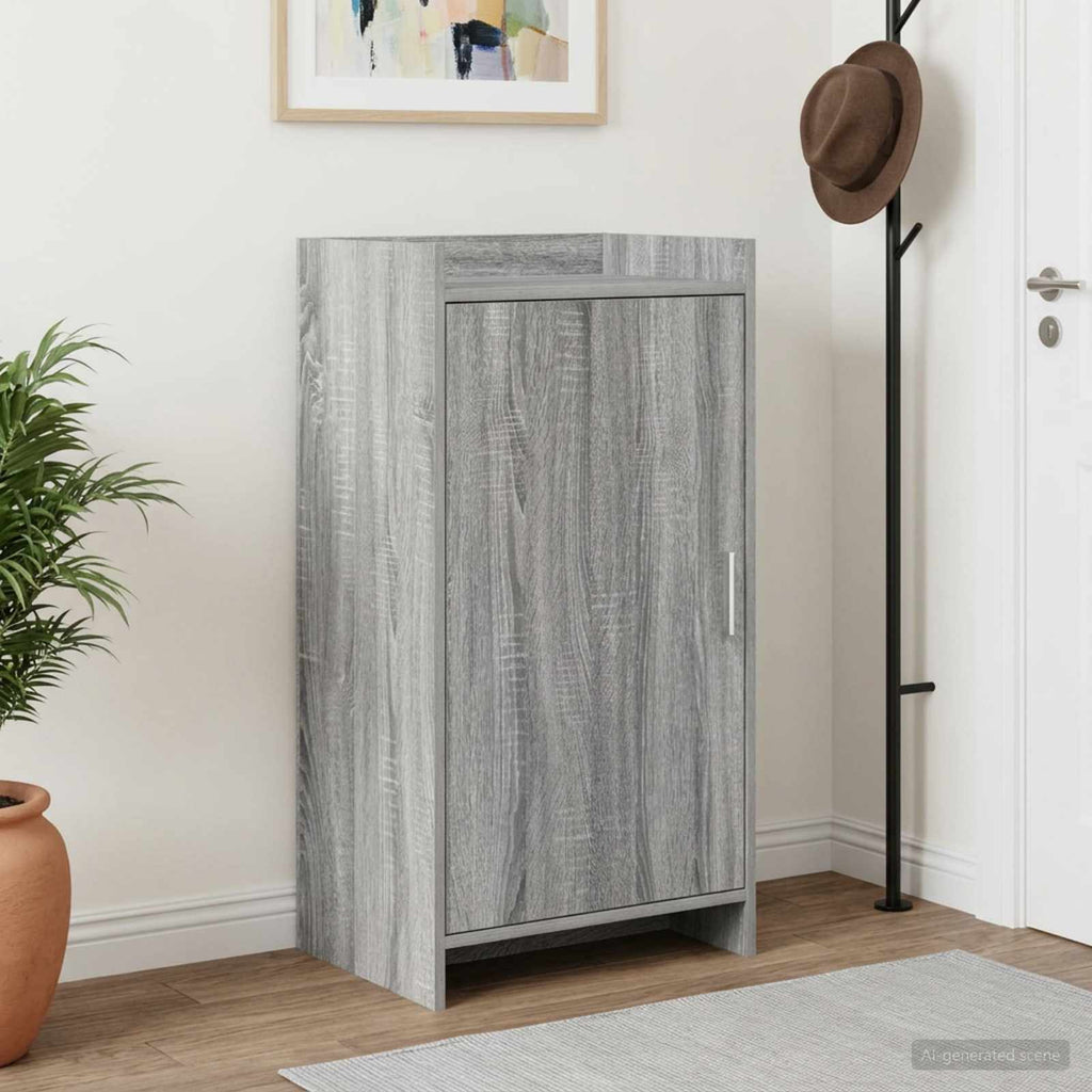 vidaXL Szafka na buty Szary Sonoma 48 x 36 x 92 cm Drewno inżynieryjne