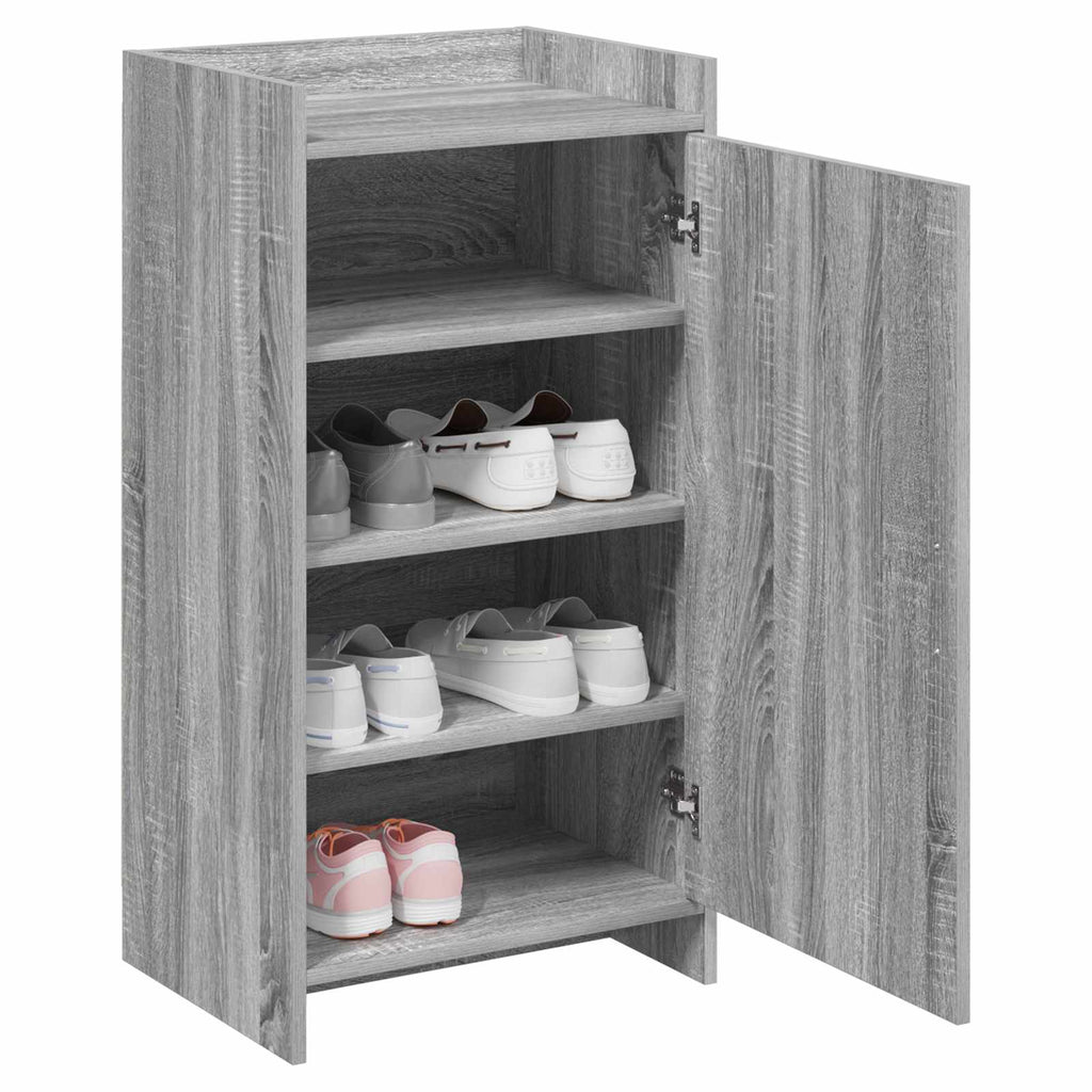 vidaXL Szafka na buty Szary Sonoma 48 x 36 x 92 cm Drewno inżynieryjne