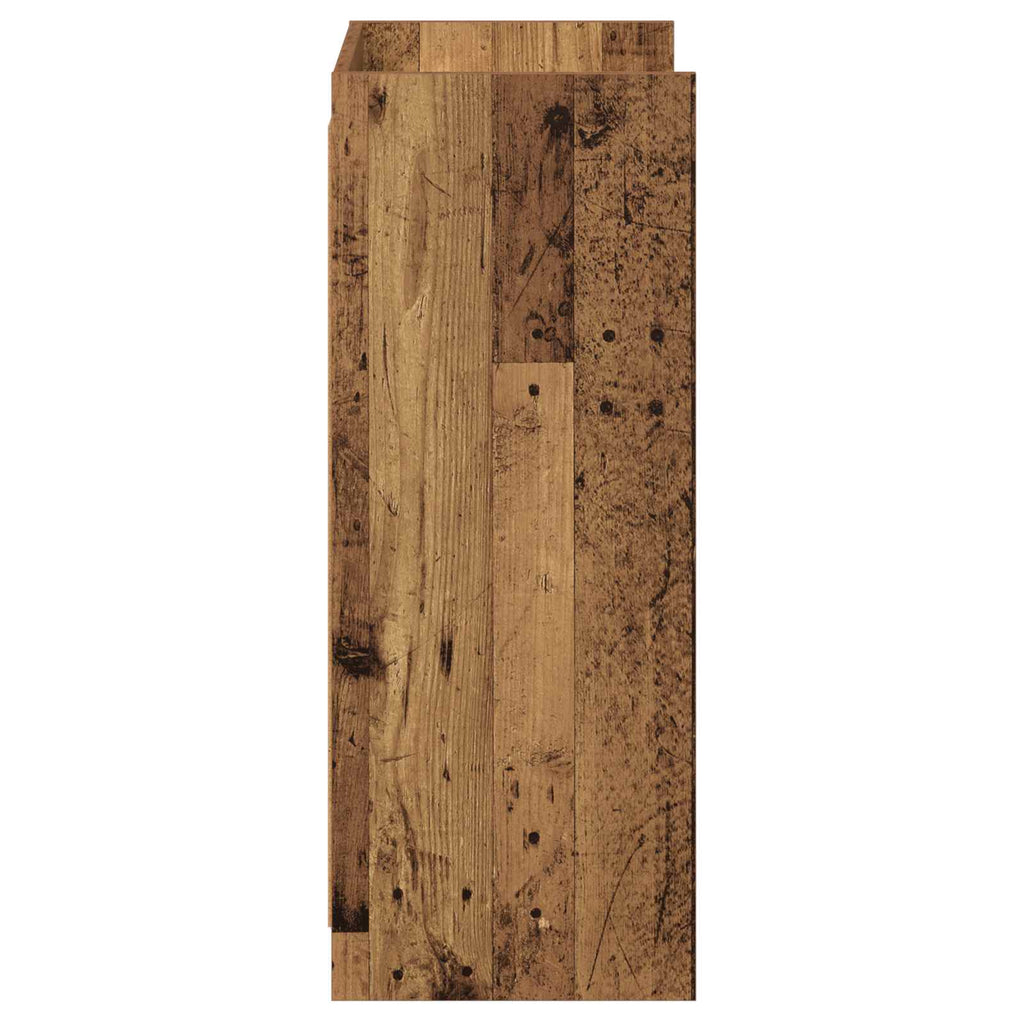 vidaXL Szafka na buty Stare drewno 48 x 36 x 92 cm Drewno inżynieryjne
