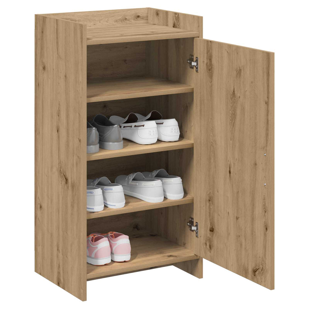 vidaXL Szafka na buty 48 x 36 x 92 cm Drewno inżynieryjne Dąb artisan