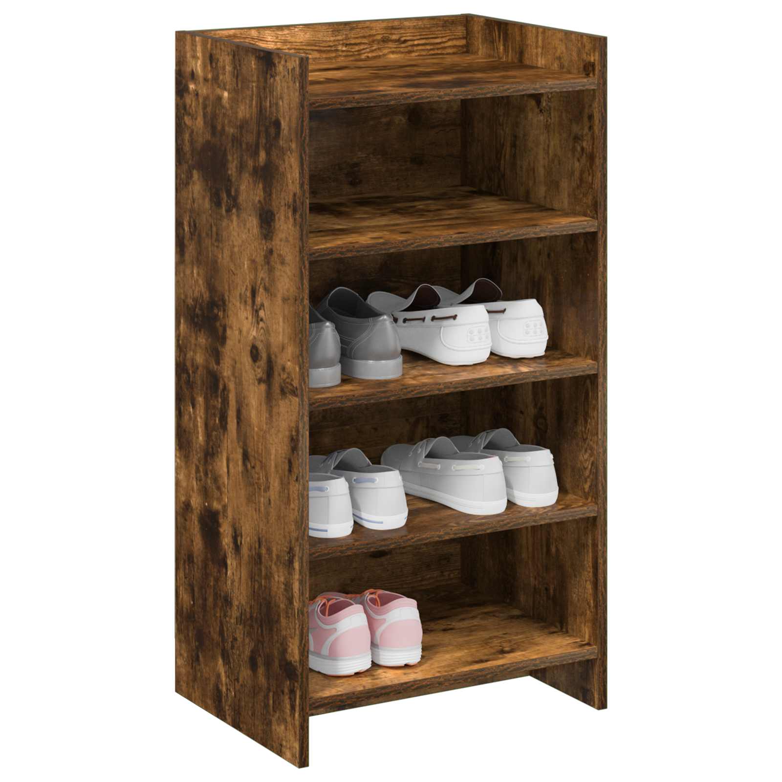 vidaXL Szafka na buty Dąb wędzony 48 x 36 x 92 cm Drewno inżynieryjne