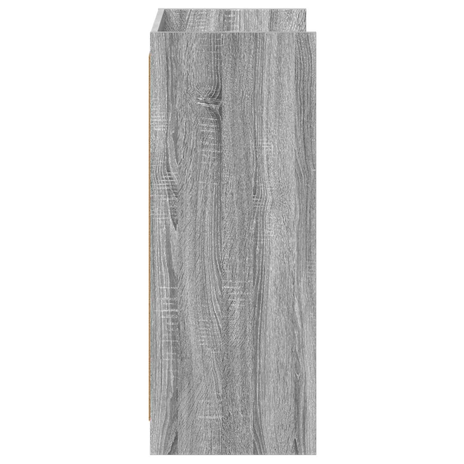 vidaXL Szafka na buty Szary Sonoma 48 x 36 x 92 cm Drewno inżynieryjne