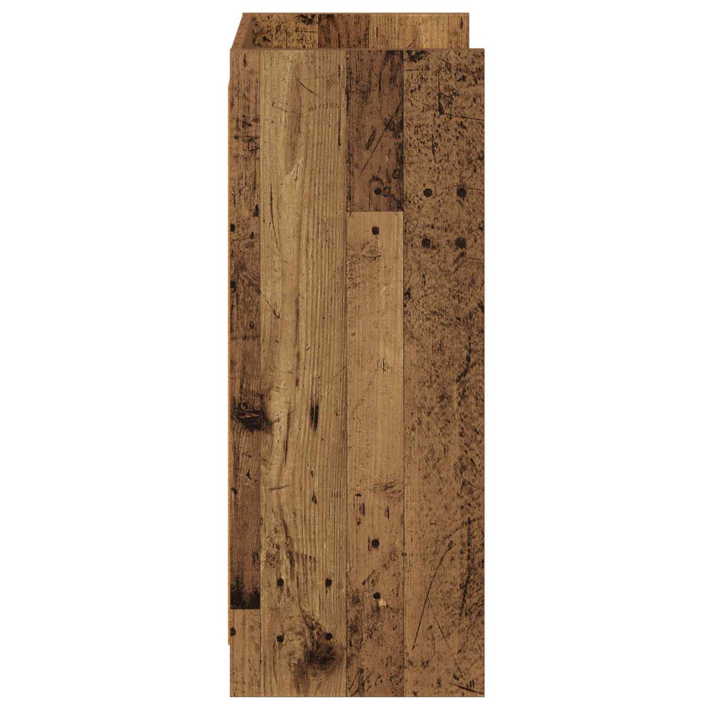 vidaXL Szafka na buty Stare drewno 48 x 36 x 92 cm Drewno inżynieryjne