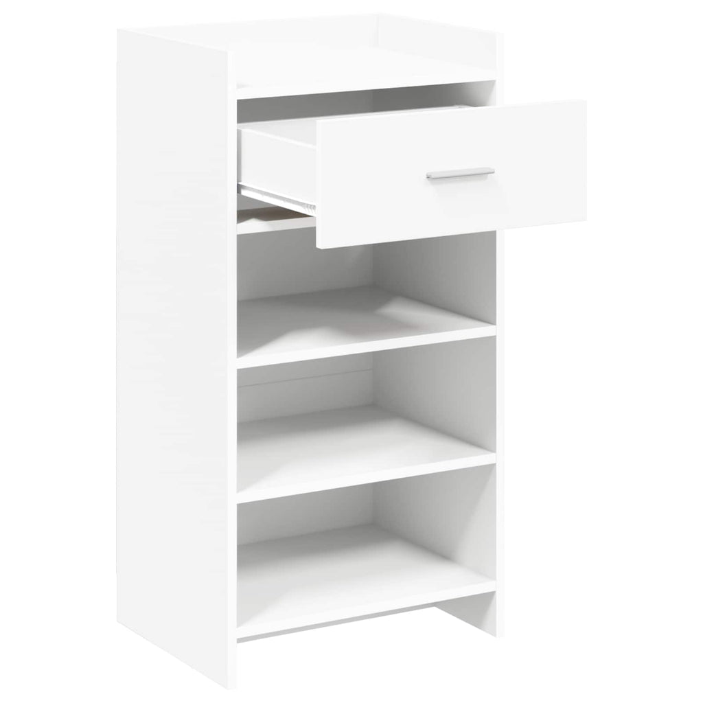 vidaXL Szafka na buty Biały 48 x 36 x 92 cm Drewno inżynieryjne