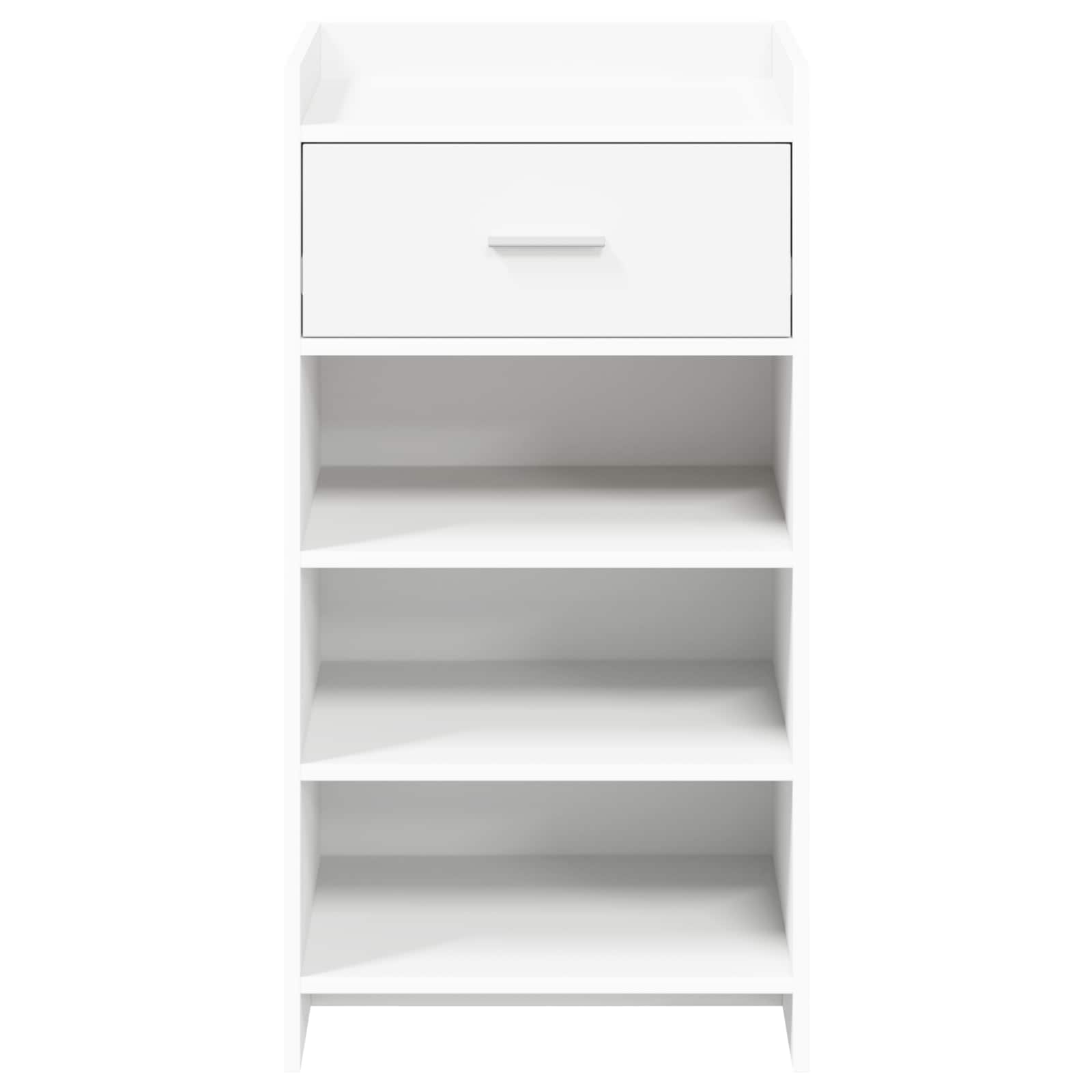vidaXL Szafka na buty Biały 48 x 36 x 92 cm Drewno inżynieryjne