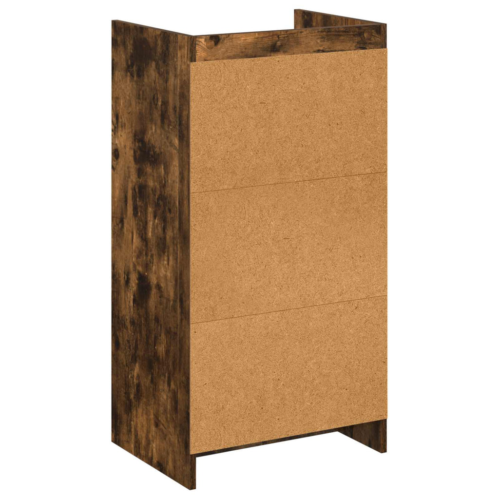 vidaXL Szafka na buty Dąb wędzony 48 x 36 x 92 cm Drewno inżynieryjne