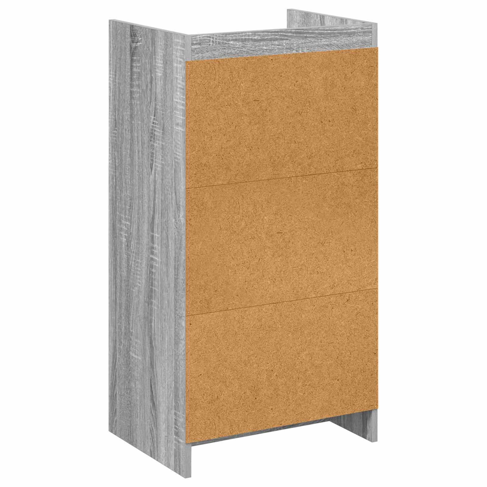 vidaXL Szafka na buty Szary Sonoma 48 x 36 x 92 cm Drewno inżynieryjne