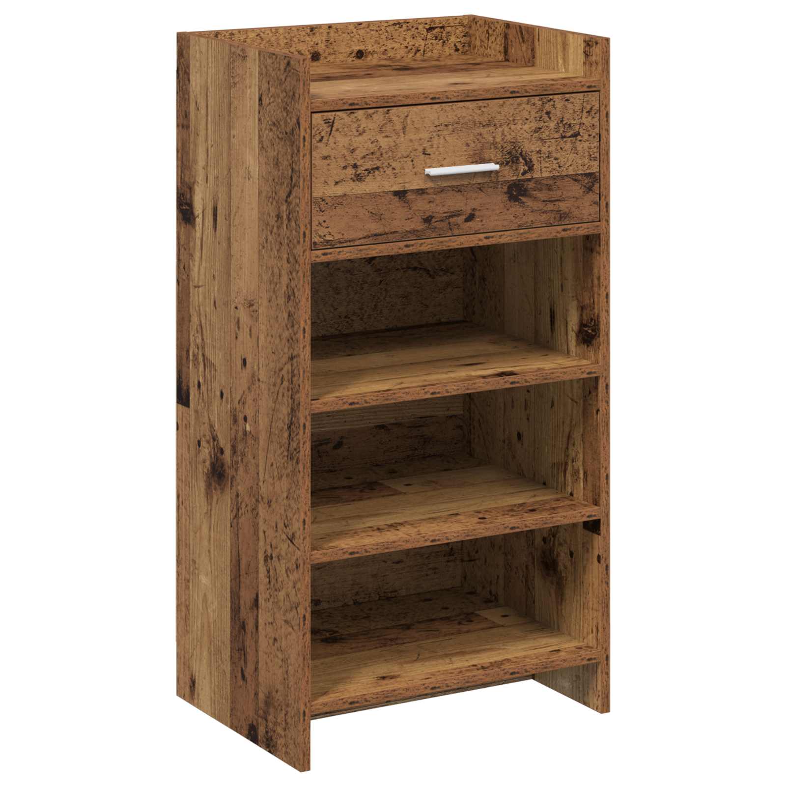 vidaXL Szafka na buty Stare drewno 48 x 36 x 92 cm Drewno inżynieryjne