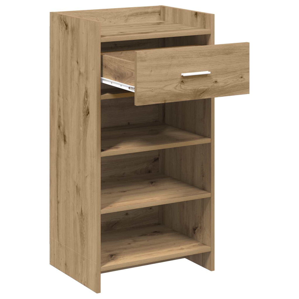vidaXL Szafka na buty 48 x 36 x 92 cm Drewno inżynieryjne Dąb artisan
