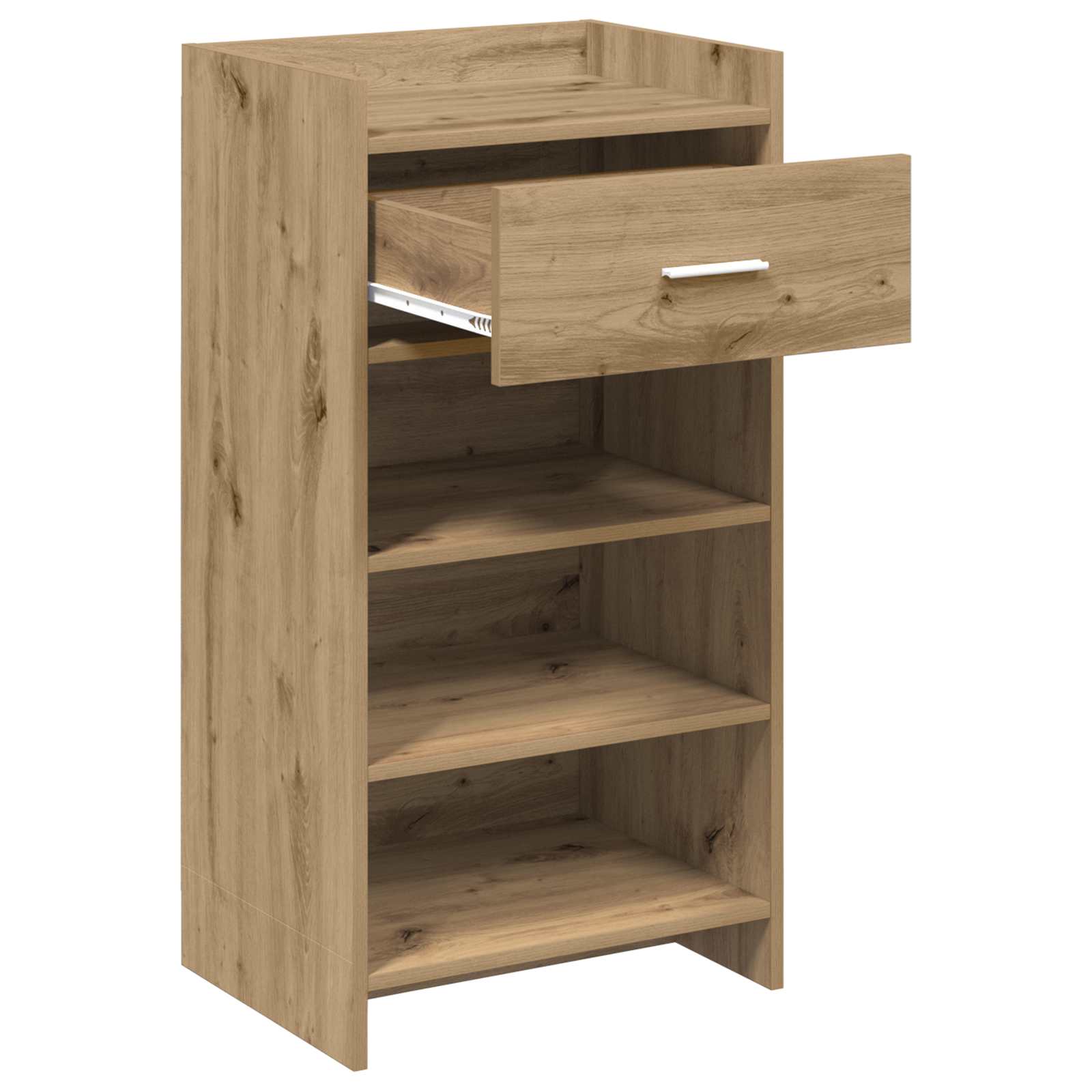 vidaXL Szafka na buty 48 x 36 x 92 cm Drewno inżynieryjne Dąb artisan