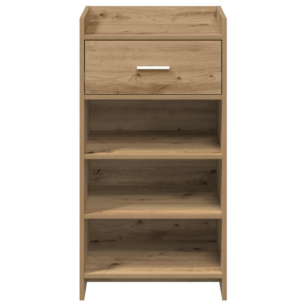 vidaXL Szafka na buty 48 x 36 x 92 cm Drewno inżynieryjne Dąb artisan