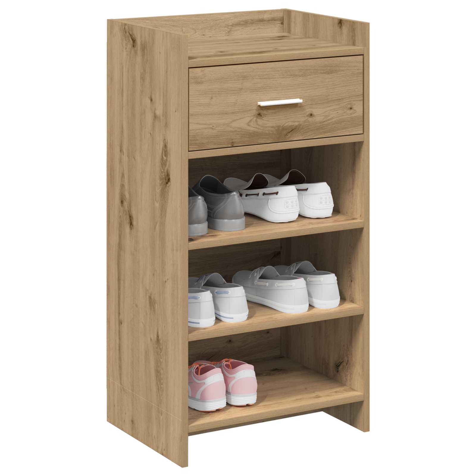 vidaXL Szafka na buty 48 x 36 x 92 cm Drewno inżynieryjne Dąb artisan