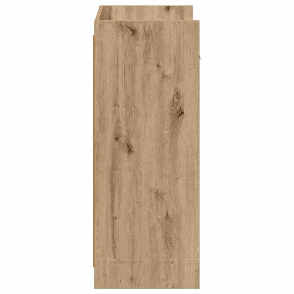 vidaXL Szafka na buty 48 x 36 x 92 cm Drewno inżynieryjne Dąb artisan