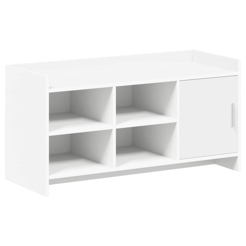vidaXL Szafka na buty Biały 100 x 39,5 x 51 cm Drewno inżynieryjne