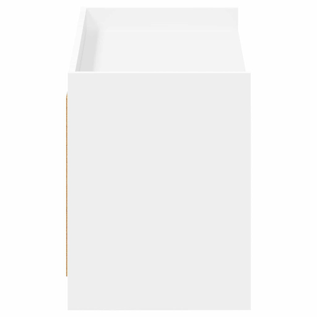 vidaXL Szafka na buty Biały 100 x 39,5 x 51 cm Drewno inżynieryjne