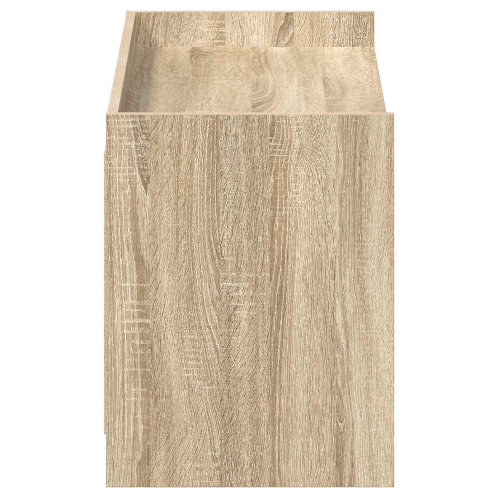 vidaXL Szafka na buty z przechowywaniem dąb Sonoma 100 x 39,5 x 51 cm