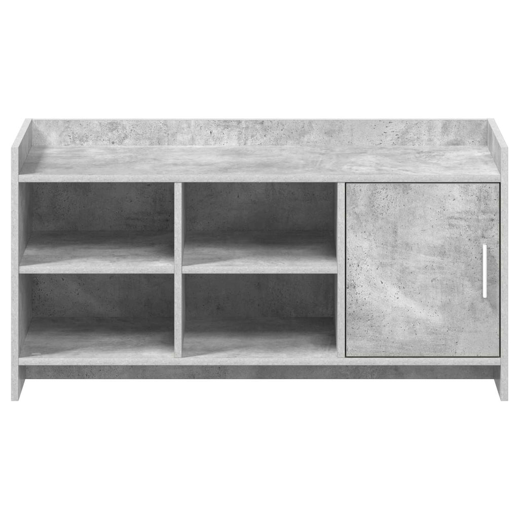vidaXL Szafka na buty z drzwiami Betonowy szary 100 x 39,5 x 51 cm