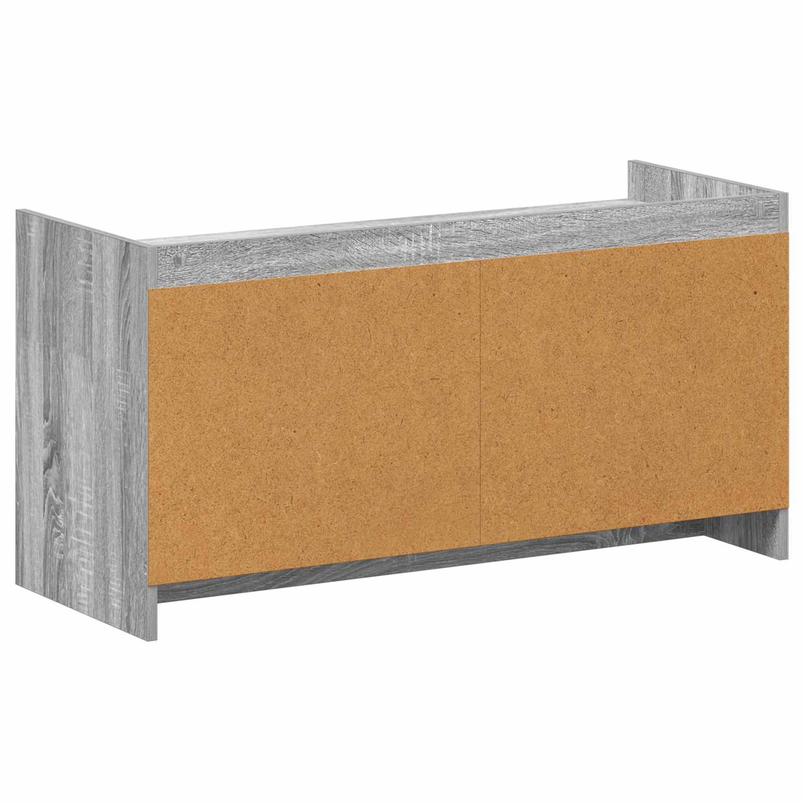 vidaXL Szafka na buty z drzwiami Szary Sonoma 100 x 39,5 x 51 cm