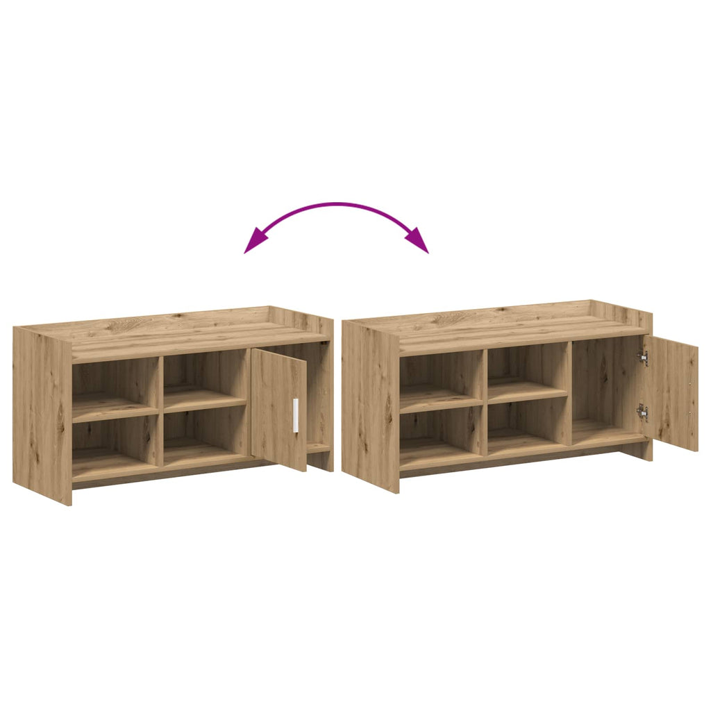 vidaXL Szafka na buty 100 x 39,5 x 51 cm Drewno inżynieryjne