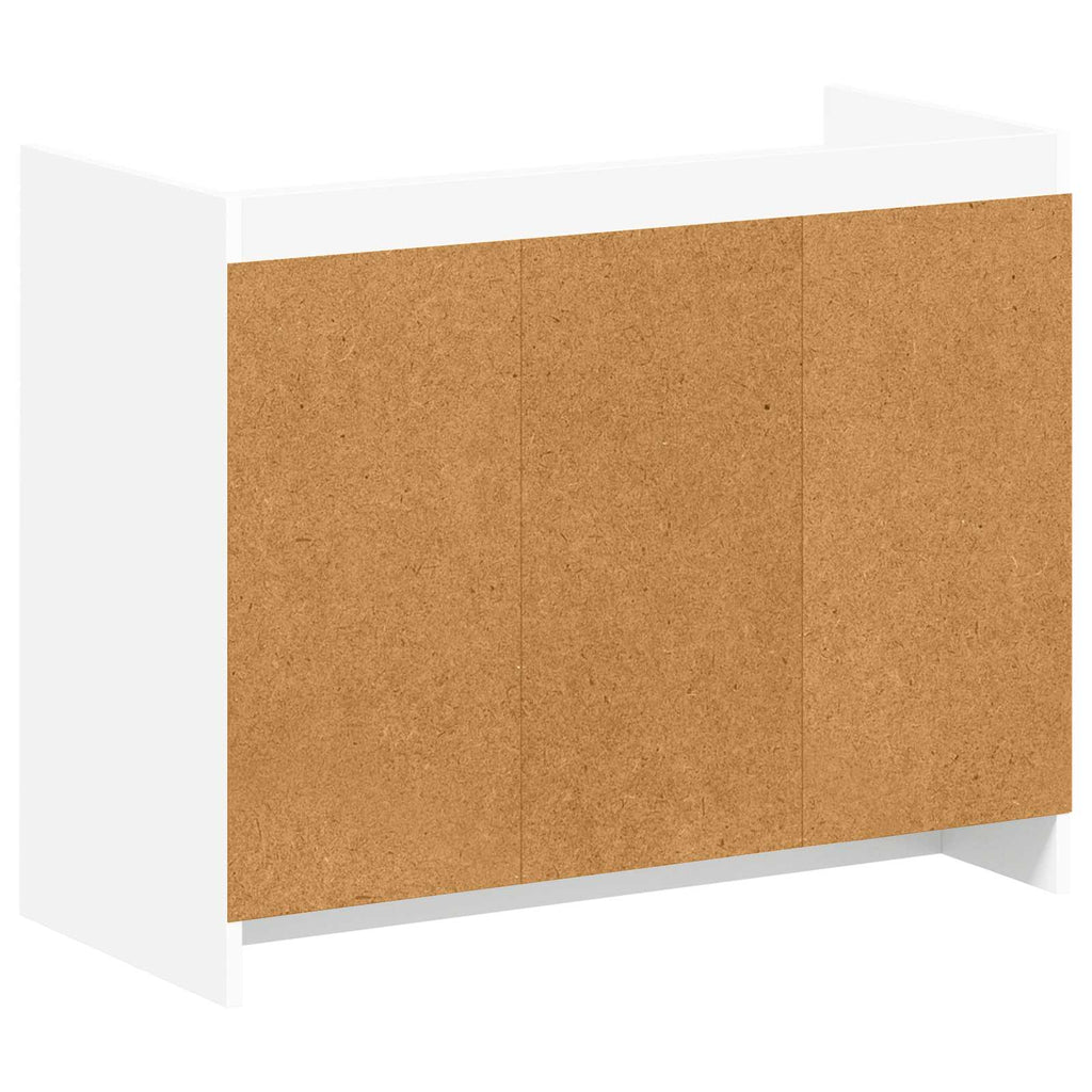 vidaXL Szafka na buty Biały 85 x 39,5 x 70 cm Drewno inżynieryjne