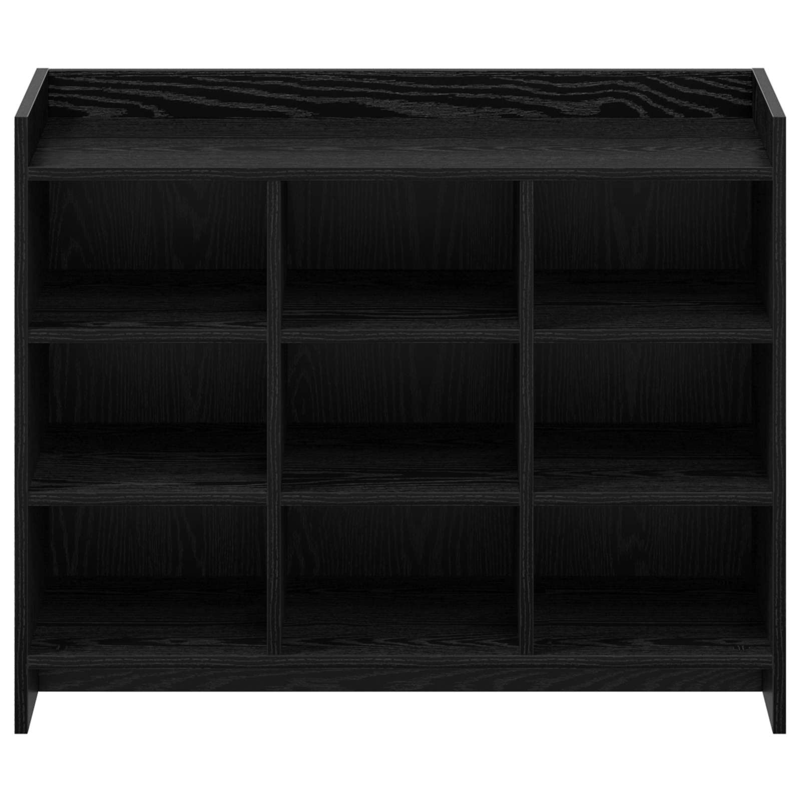 vidaXL Szafka na buty Czarny dąb 85 x 39,5 x 70 cm Drewno inżynieryjne