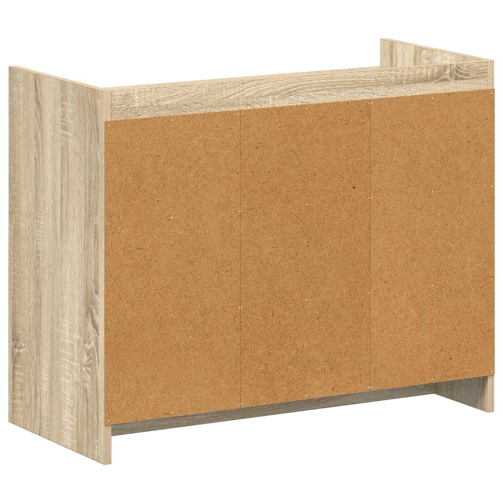 vidaXL Szafka na buty dąb Sonoma 85 x 39,5 x 70 cm Drewno inżynieryjne