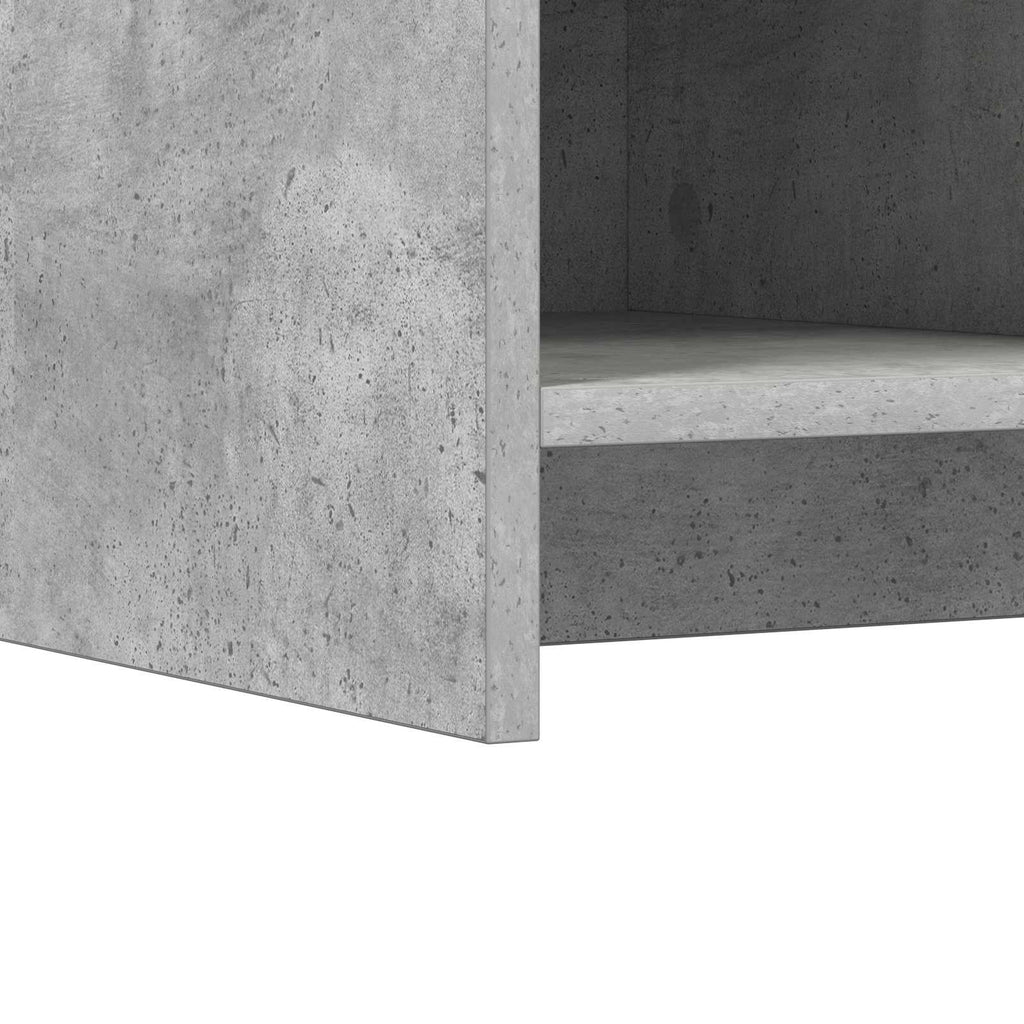 vidaXL Szafka na buty Betonowy szary 85 x 39,5 x 70 cm