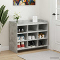 vidaXL Szafka na buty Betonowy szary 85 x 39,5 x 70 cm