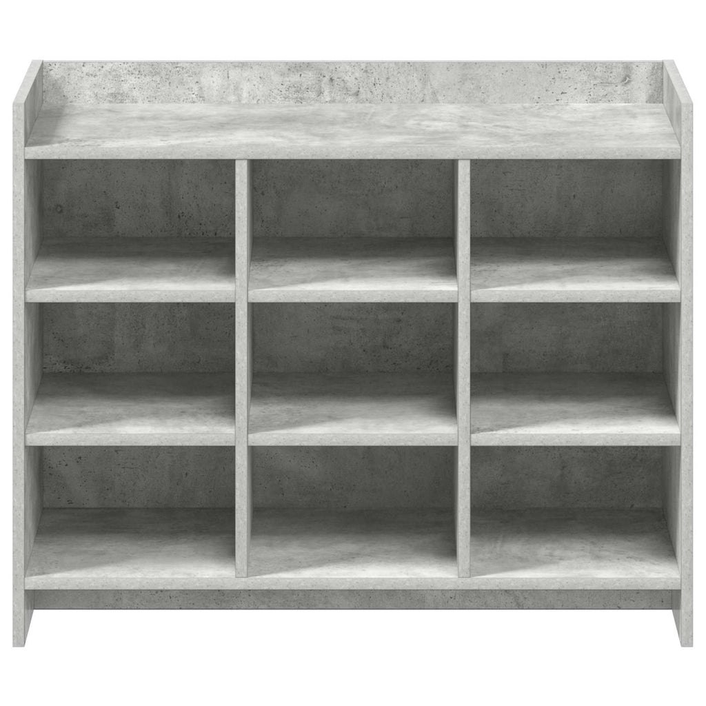 vidaXL Szafka na buty Betonowy szary 85 x 39,5 x 70 cm