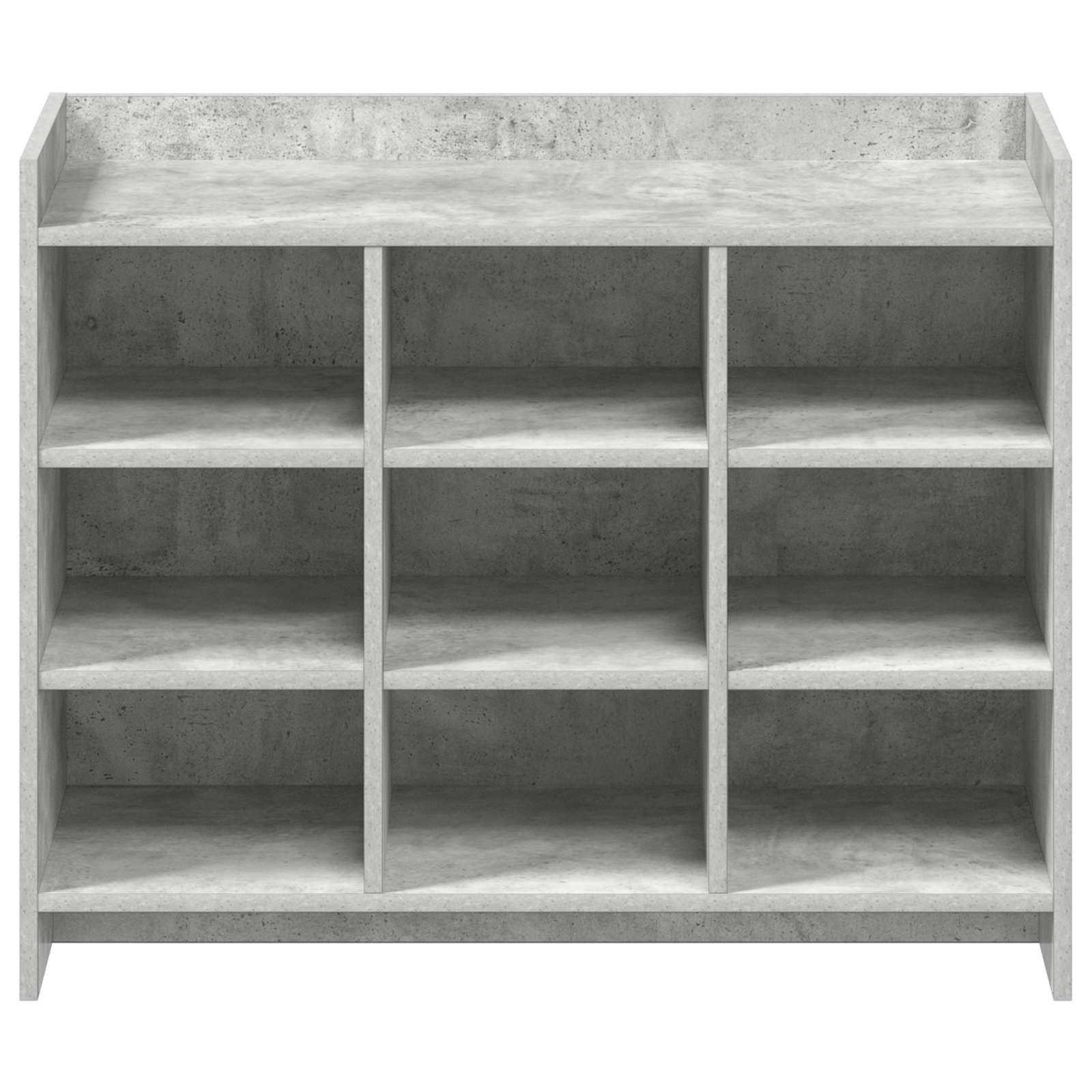 vidaXL Szafka na buty Betonowy szary 85 x 39,5 x 70 cm