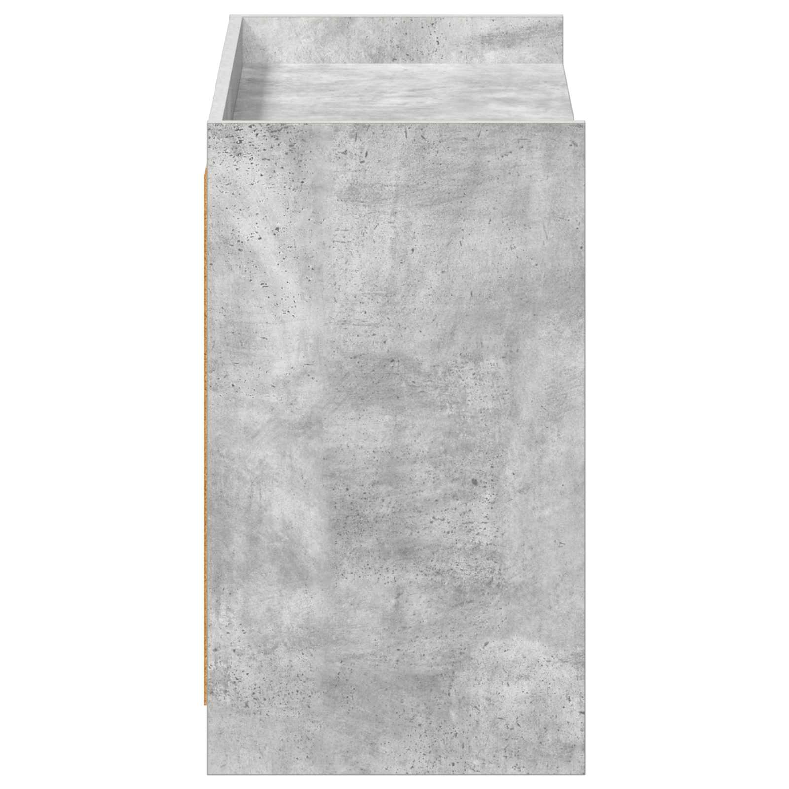 vidaXL Szafka na buty Betonowy szary 85 x 39,5 x 70 cm