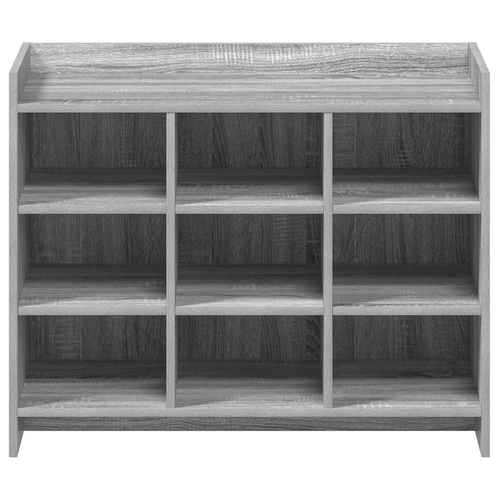 vidaXL Szafka na buty z przechowywaniem Szary Sonoma 85 x 39,5 x 70 cm