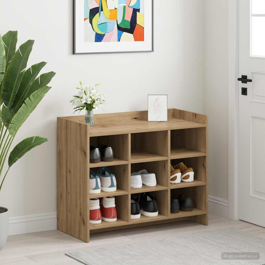 vidaXL Szafka na buty 85 x 39,5 x 70 cm Drewno inżynieryjne