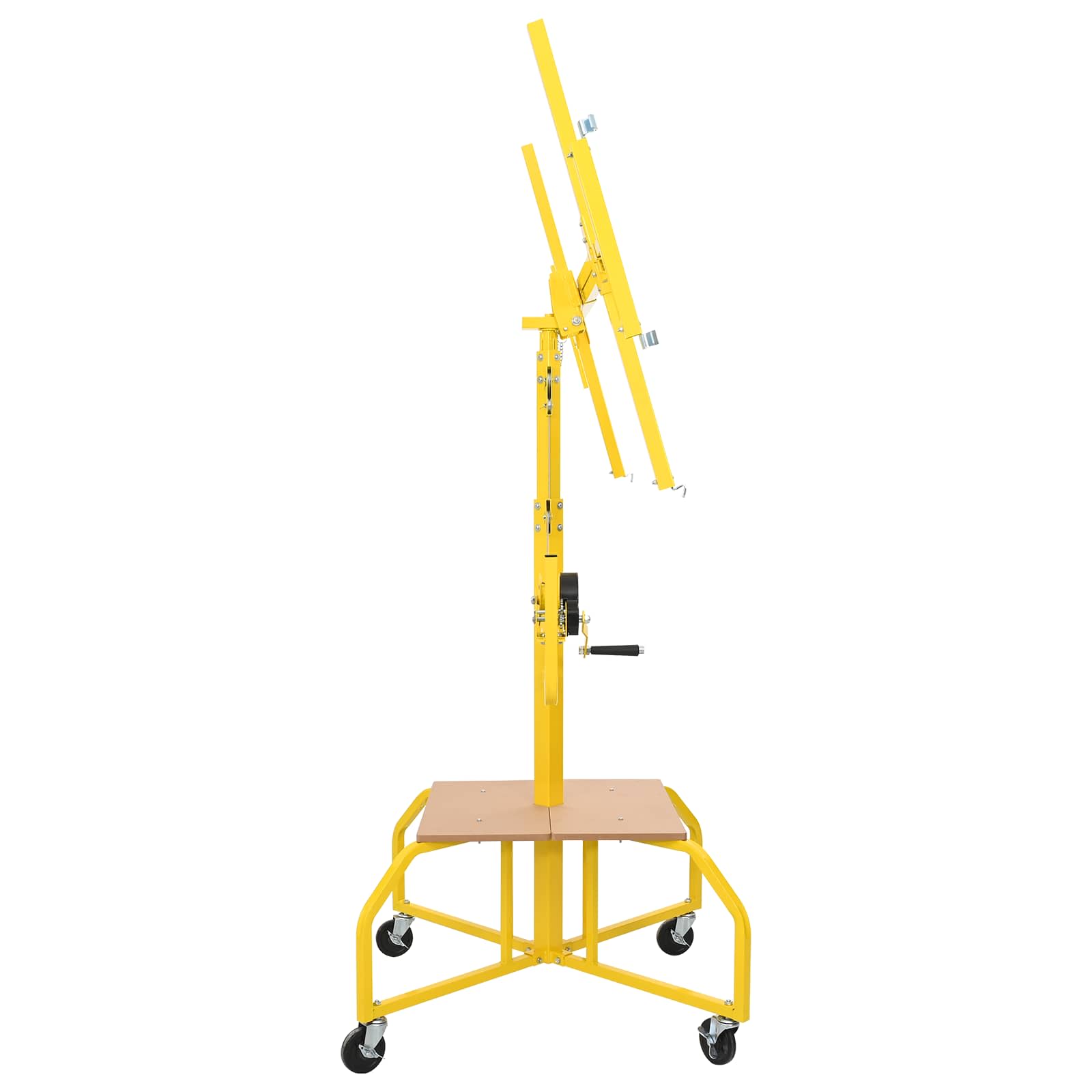 vidaXL Podnośnik do płyt gipsowych Żółty 300 x 107 x 330 cm Stal