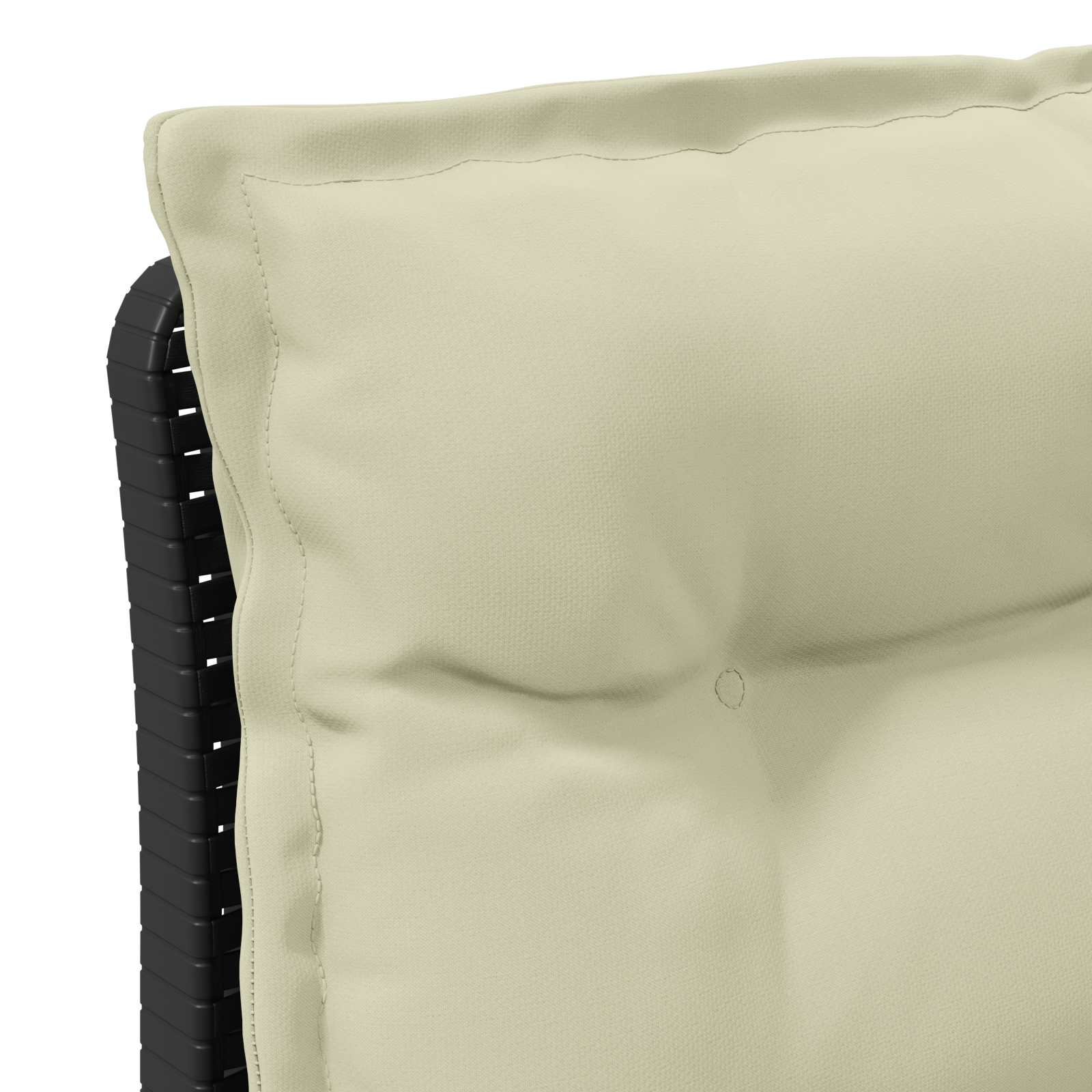 vidaXL Sofa ogrodowa 3-osobowa z poduszkami w rattanowym wyglądzie PP