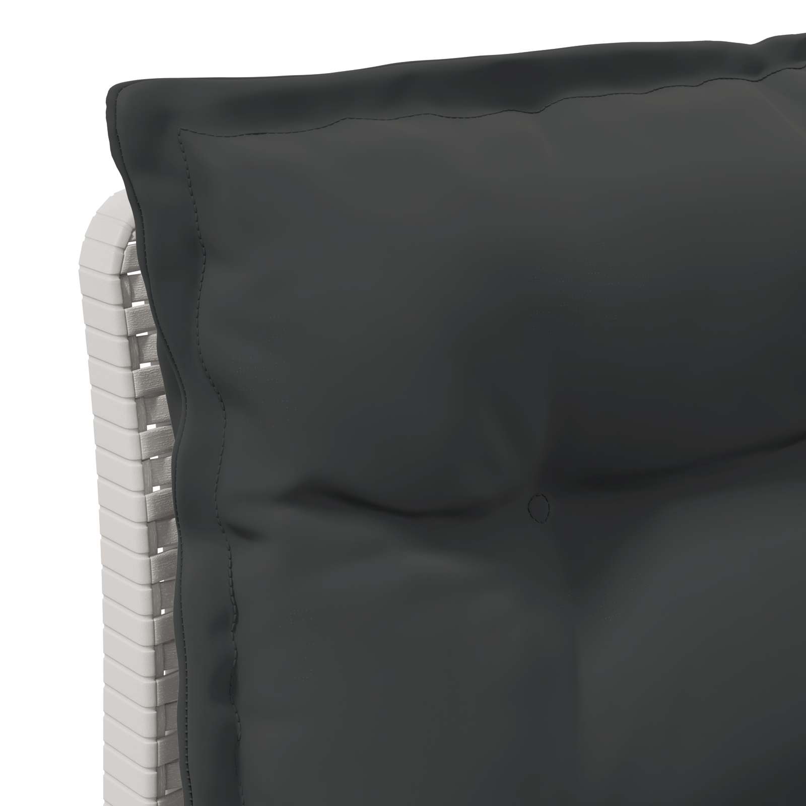 vidaXL Sofa ogrodowa 3-osobowa z poduszkami w rattanowym wyglądzie PP