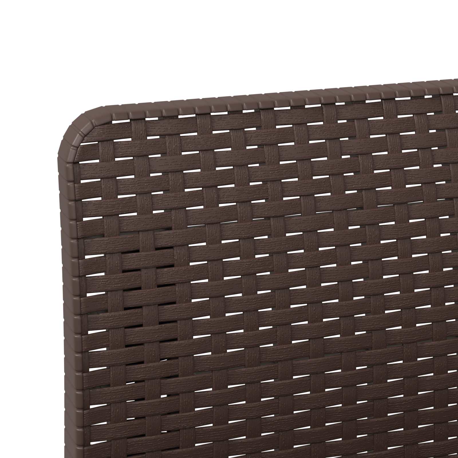 vidaXL Sofa Ogrodowa 2-osobowa w Wyglądzie Rattanowym PP brązowy