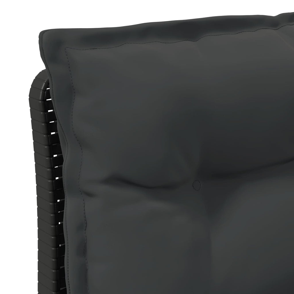 vidaXL Sofa Ogrodowa 2-osobowa z Poduszkami w Wyglądzie Rattanowym PP