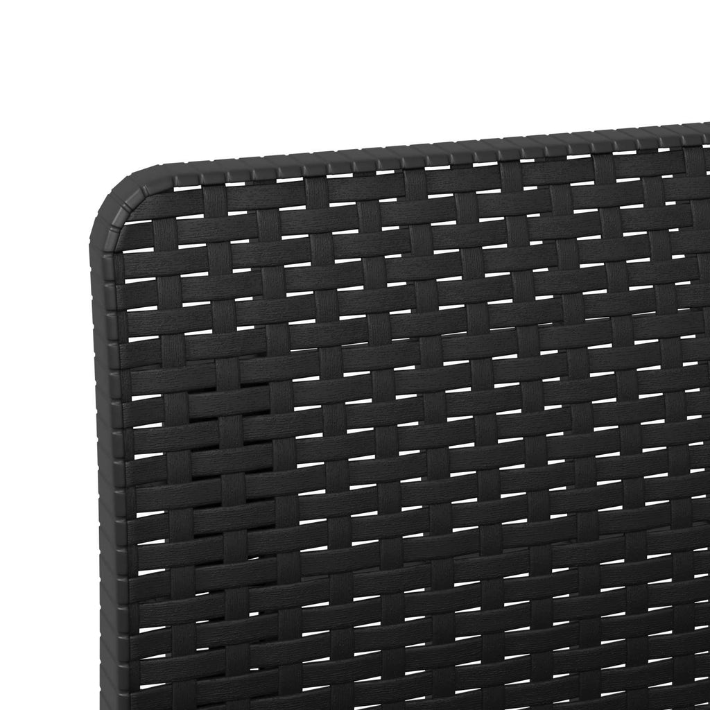 vidaXL Sofa Ogrodowa 3-osobowa Rattanowa PP antracytowy