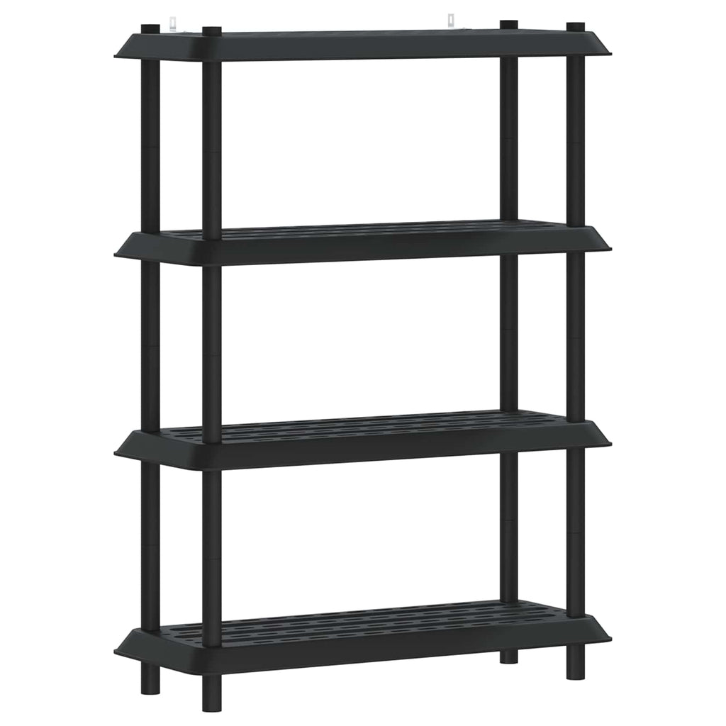 vidaXL Jednostka regałowa 4 poziomów 100 x 40 x 136,5 cm PP