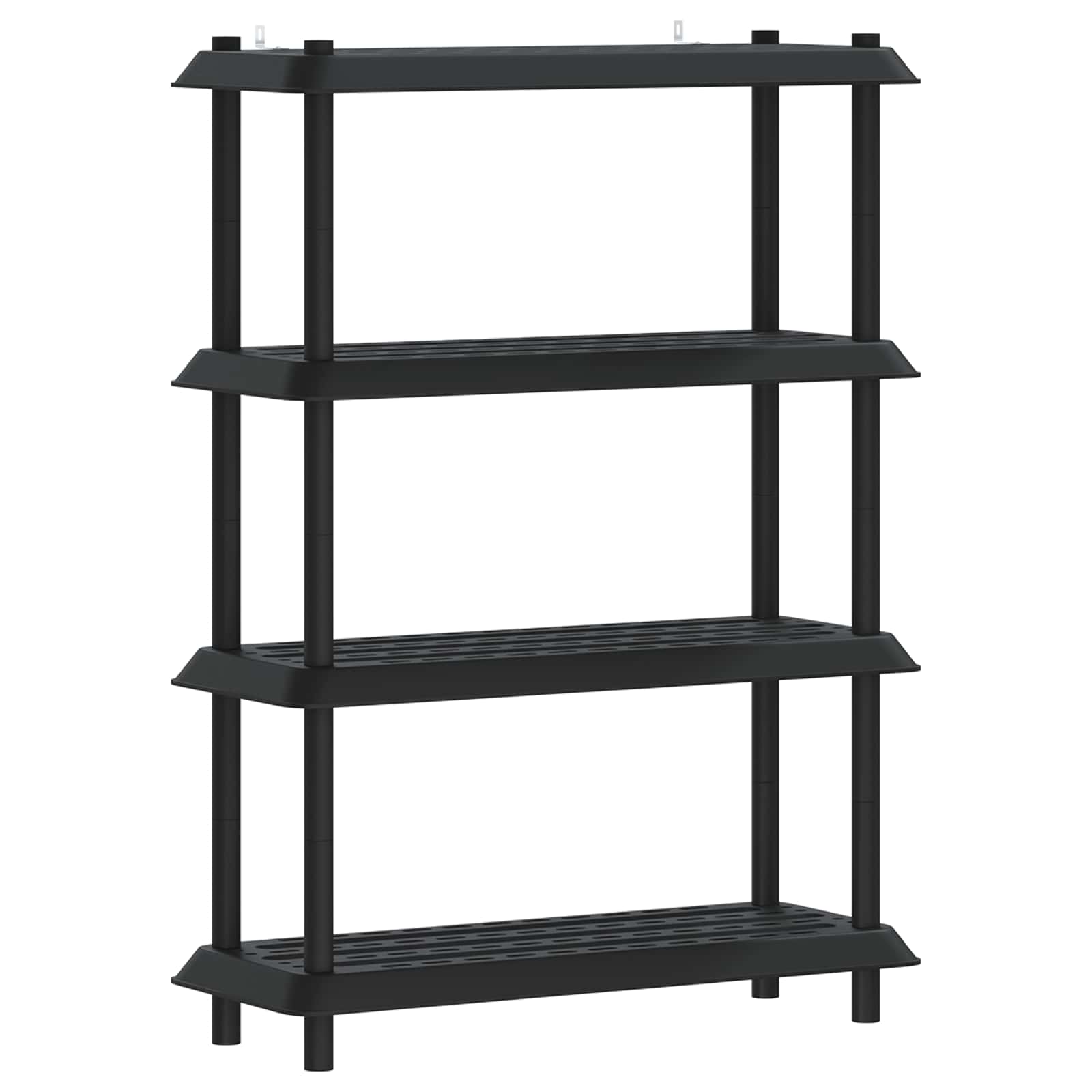 vidaXL Jednostka regałowa 4 poziomów 100 x 40 x 136,5 cm PP